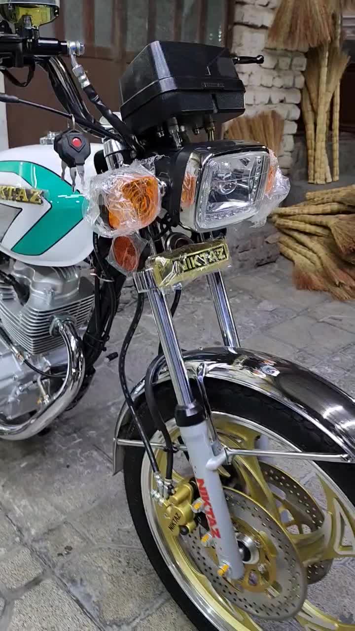 نیکتاز ۲۰۰ خشک و کارکرده|موتورسیکلت|گنبد کاووس, |دیوار