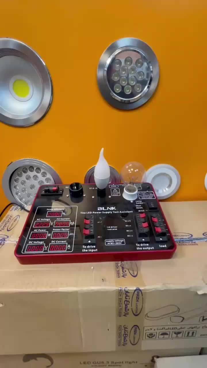 لامپ اشکی شمعی ۱۰وات پور نور ال ای دی|لامپ و چراغ|تبریز, |دیوار