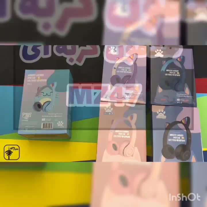 هدفون گربه ای هنذفری بلوتوثی ایرپاد پاوربانکairpod|لوازم جانبی موبایل و تبلت|مشهد, شاهد|دیوار