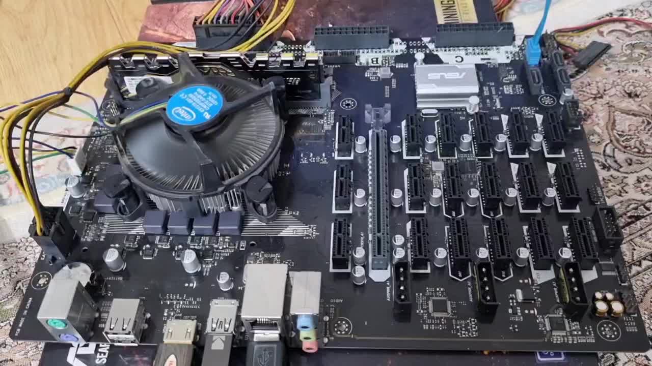 مادربرد asus b250 mining|قطعات و لوازم جانبی رایانه|شیراز, شهرک بهشتی|دیوار
