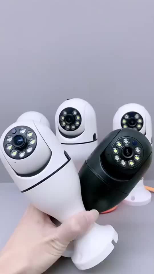 دوربین مدار بسته لامپی بی سیم مدل V380|دوربین مداربسته|قم, صفاشهر|دیوار