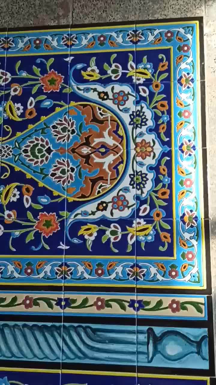 کاشی سنتی هفت رنگ مساجد و بین کابینتی|مصالح و تجهیزات ساختمان|اصفهان, بوستان ناژوان|دیوار