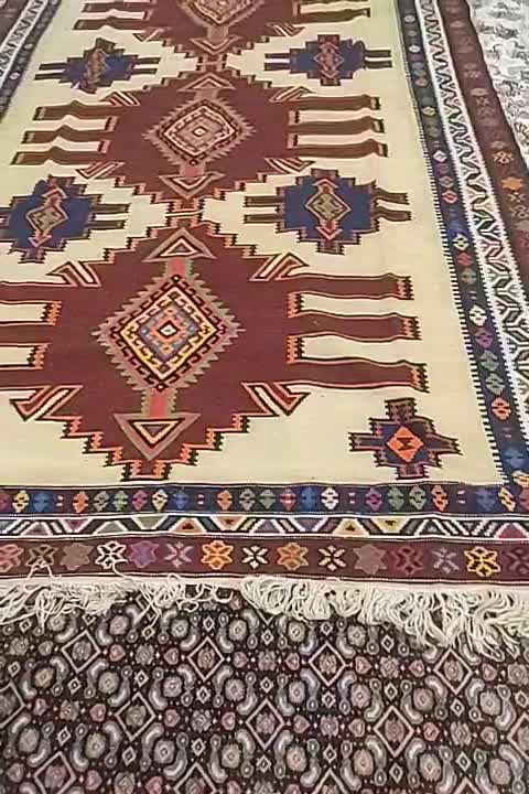 گلیم دستباف پشم هفت متر نوع و استفاده نشده|گلیم، جاجیم، گبه|تهران, خواجه نصیر طوسی|دیوار