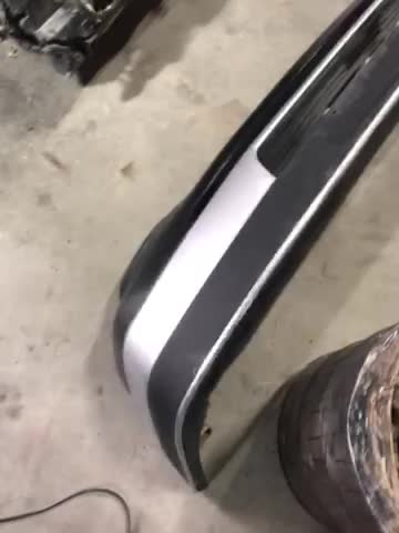 سپر جلو ۴۰۵نقره ای در حد پوسته )|قطعات یدکی و لوازم جانبی|همدان, |دیوار