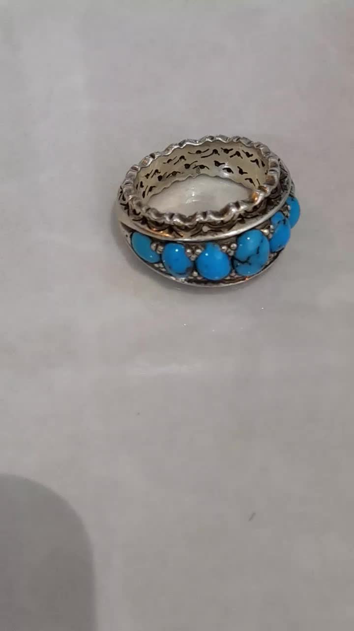 انگشتر فریوزه کلکسیونی|جواهرات|خمینیشهر, |دیوار