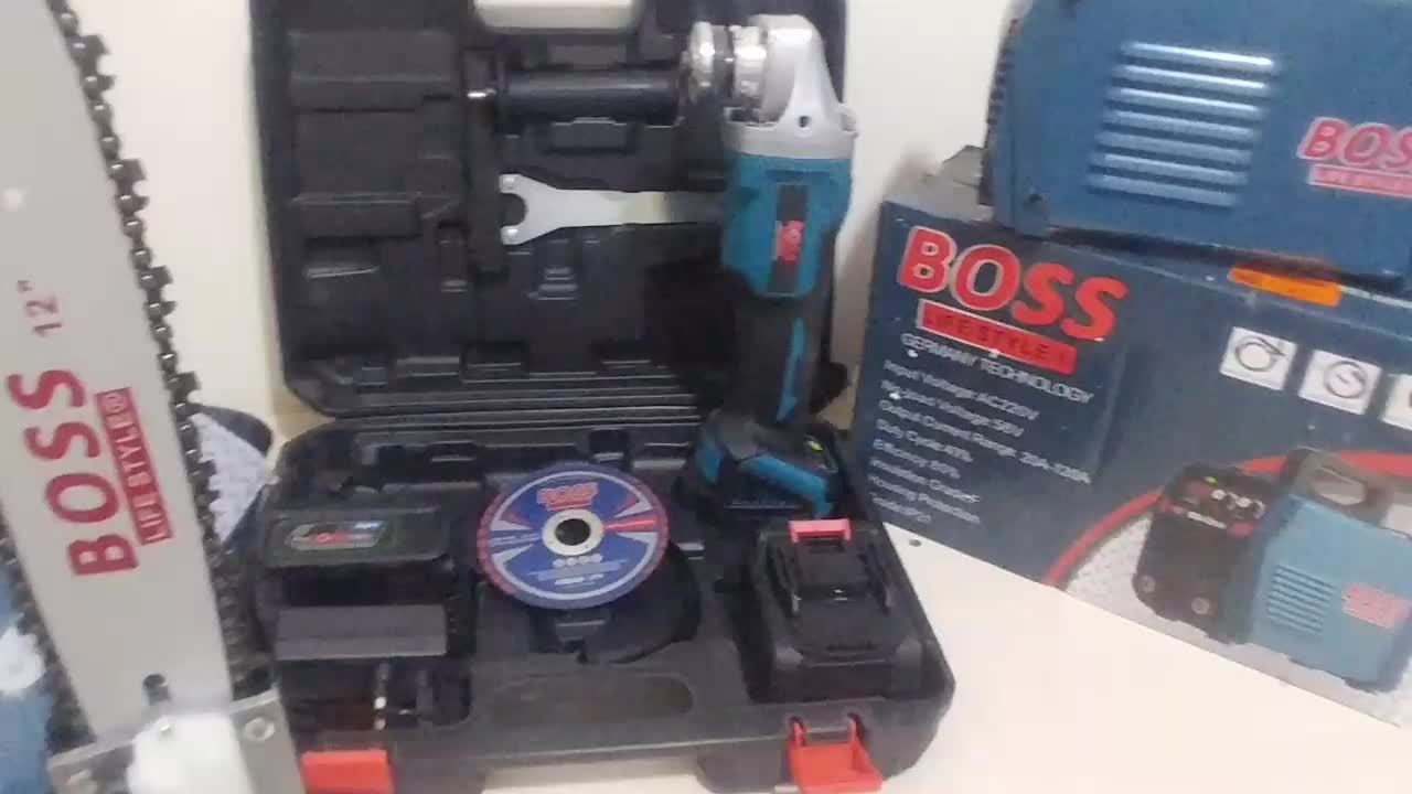 موتور جوش سنگ فرز شارژی و مبدل اره برقی برند Boss|ابزارآلات|ایلام, |دیوار