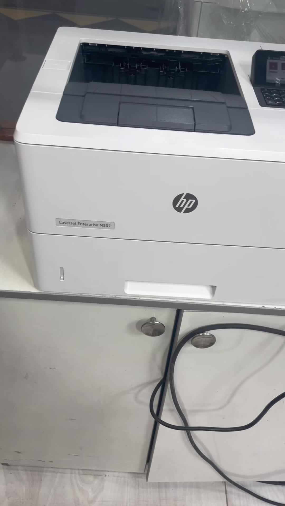 پرینتر تک کاره قوی برق 220 ولت - hp 507dn|پرینتر، اسکنر، کپی، فکس|تهران, بهجت‌آباد|دیوار