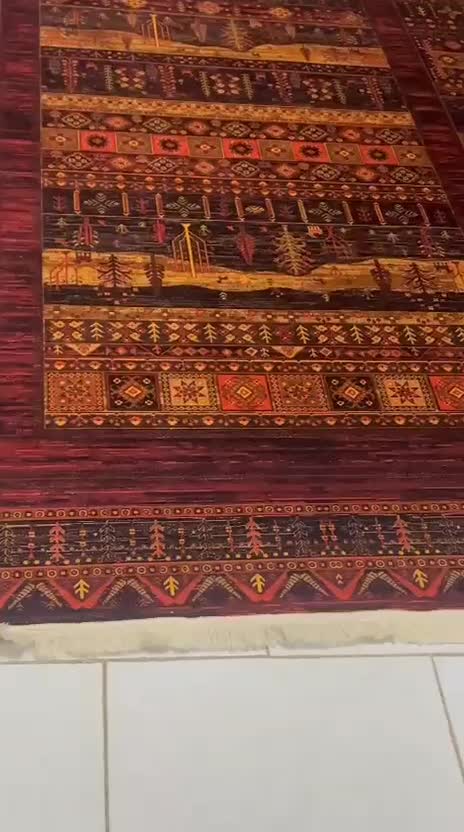 فرش چاپی ترمز دار یا فرشینه ۴ متری|فرش|تهران, ستارخان|دیوار