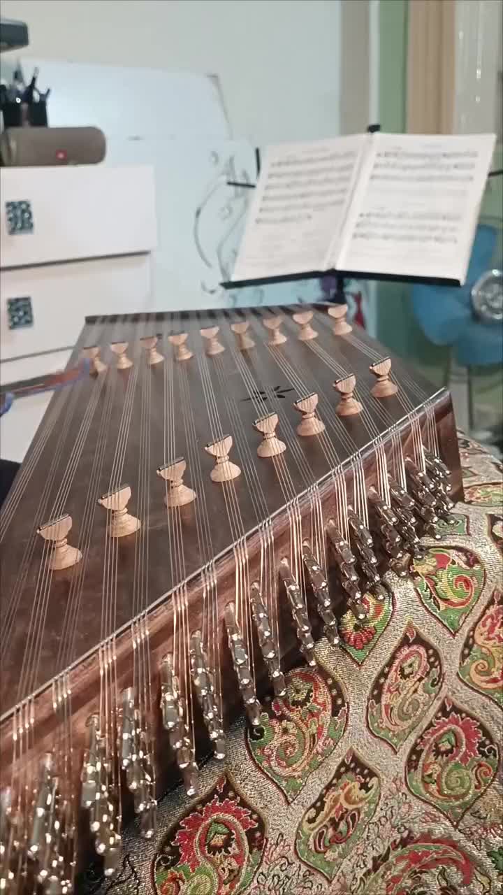 سنتور (تولیدی رحمانی.یاسوج)|سازهای سنتی|یاسوج, |دیوار