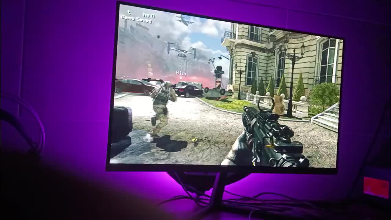 پیسی مانیتور 75هرتز گیمینگ|رایانه رومیزی|یاسوج, |دیوار