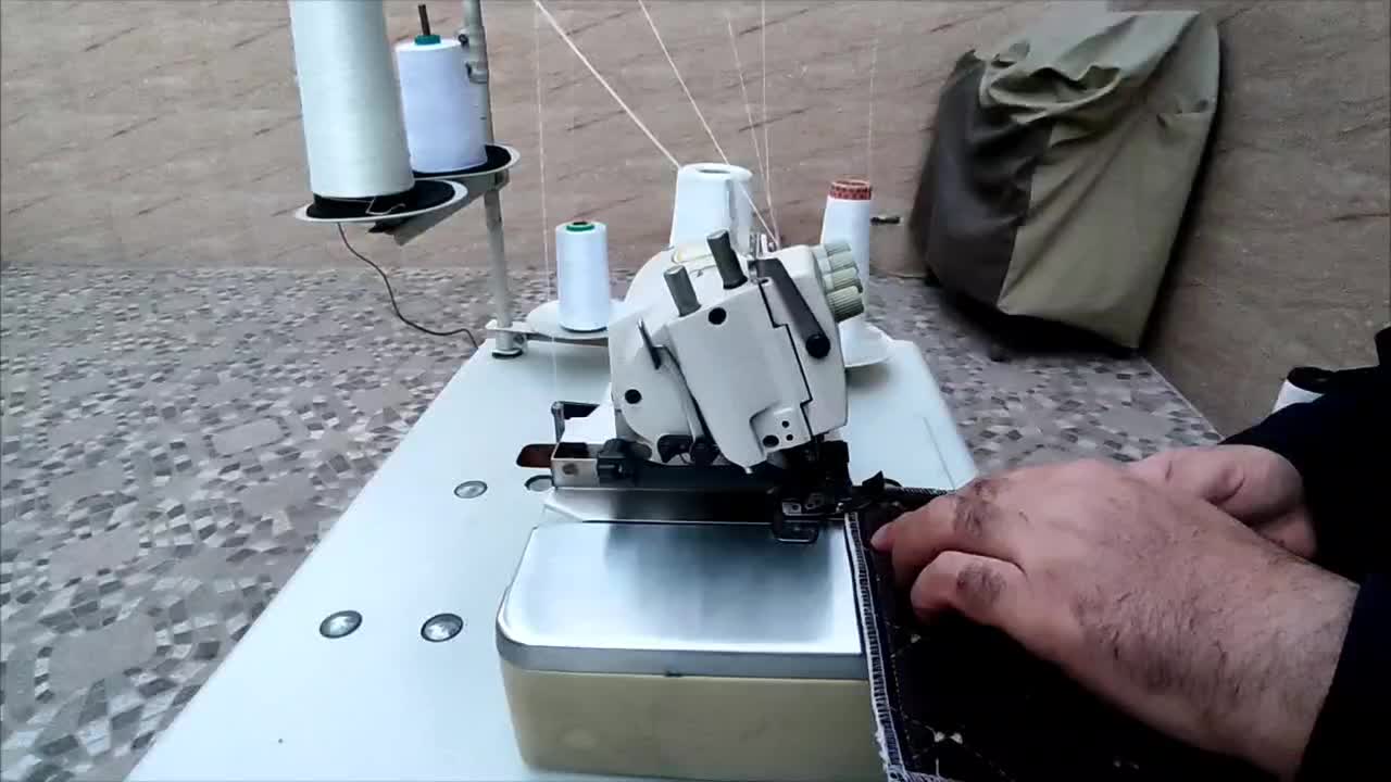 زیگزال 5 نخ ساوور  دوسوزنه|چرخ خیاطی و ریسندگی|قرچک, شهرک گلها|دیوار