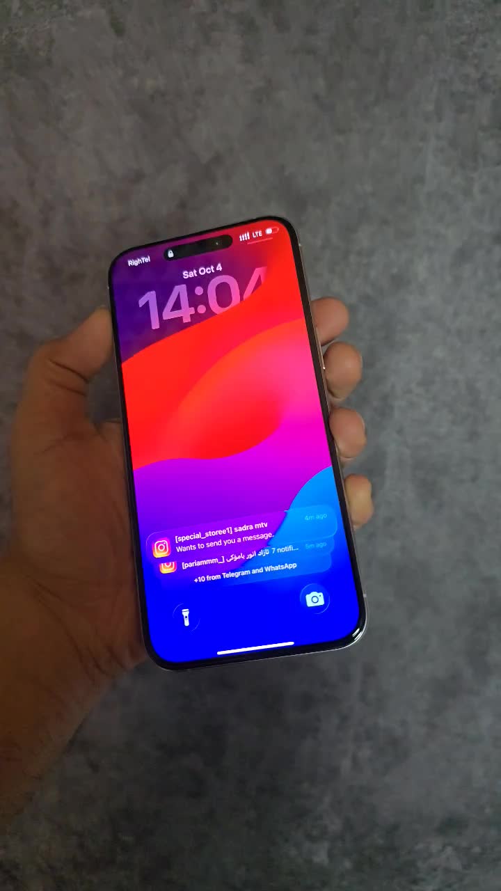 iphone 15 pro max 256gb ZAA|موبایل|بندر انزلی, جهانگانی|دیوار