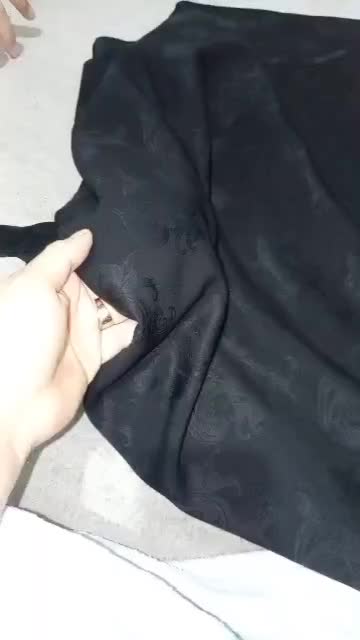 یک قواره چادر مشکی  به همراه یک عبا سوزن دوزی|لباس|تهران, بروجردی|دیوار