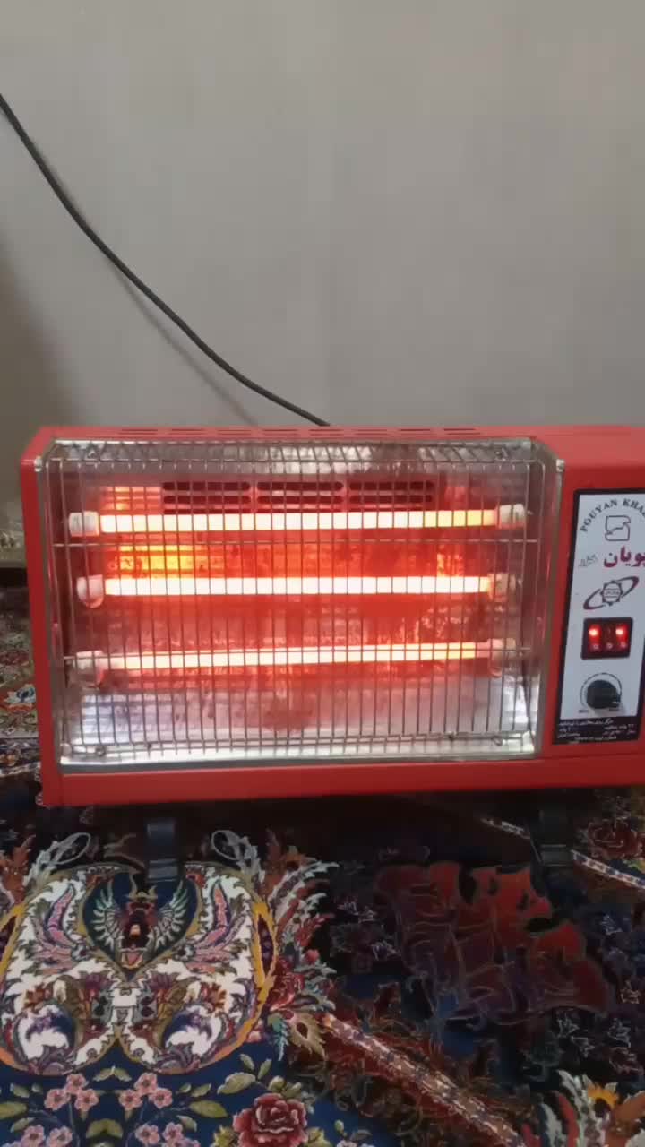 بخاری برقی پویان خزر|بخاری، هیتر، شومینه|نسیم‌شهر, |دیوار