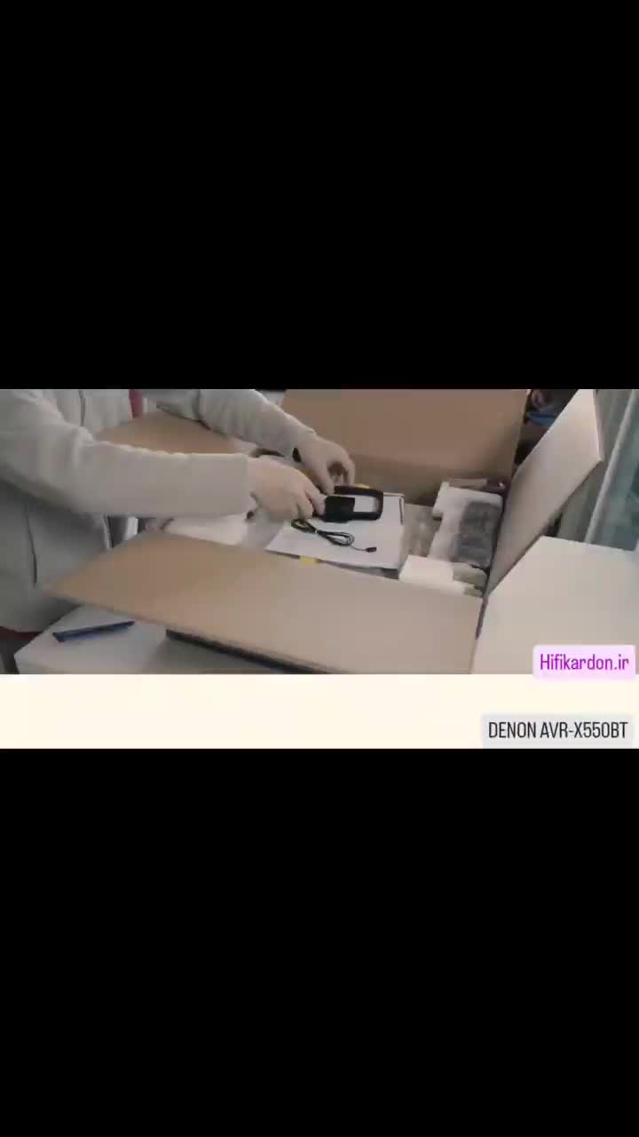 آمپلی فایر سینمایی 5.2 کانالDENON AVR-X550BT|سیستم صوتی خانگی|تهران, کاشانک|دیوار