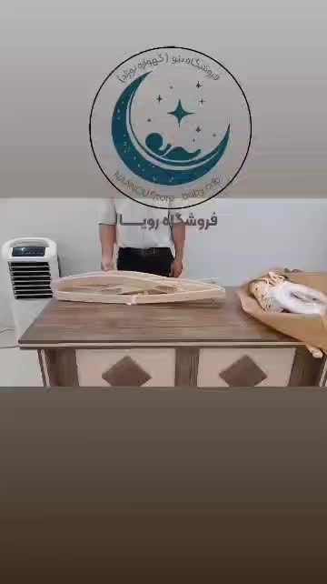 گهواره تنظیم شیب ضد رفلاکس ننو سنتی بانوج سنتی|تخت و صندلی بچه|تهران, دولتخواه|دیوار