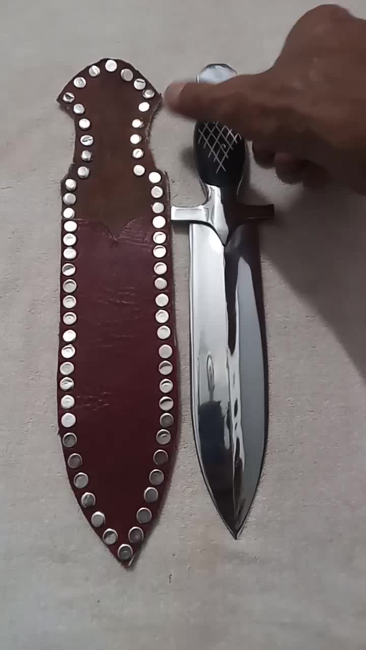 چاقو زینتی ۳۰سانتی|کوهنوردی و کمپینگ|سیمین شهر, |دیوار