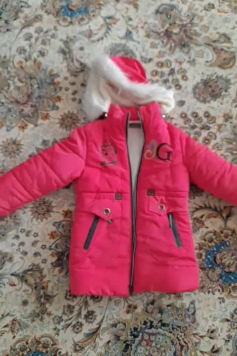 کاپشن دخترانه|کفش و لباس بچه|قزوین, |دیوار