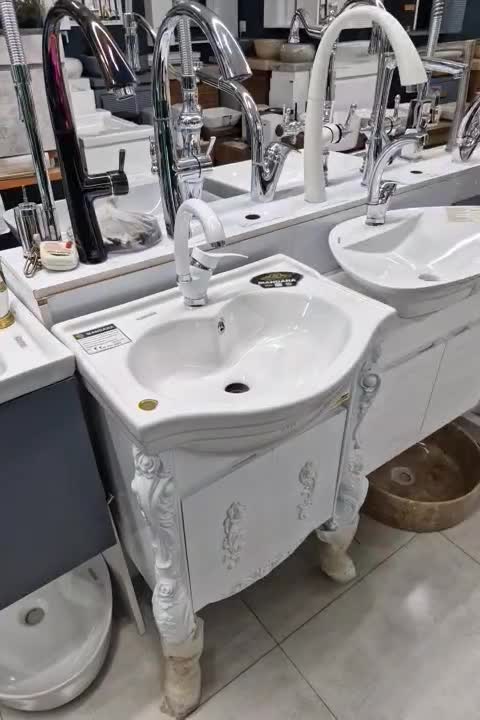 روشویی کابینتی سلطنتی۵۵سانت(تولیدی ابوطالبی)|لوازم سرویس بهداشتی|بومهن, |دیوار