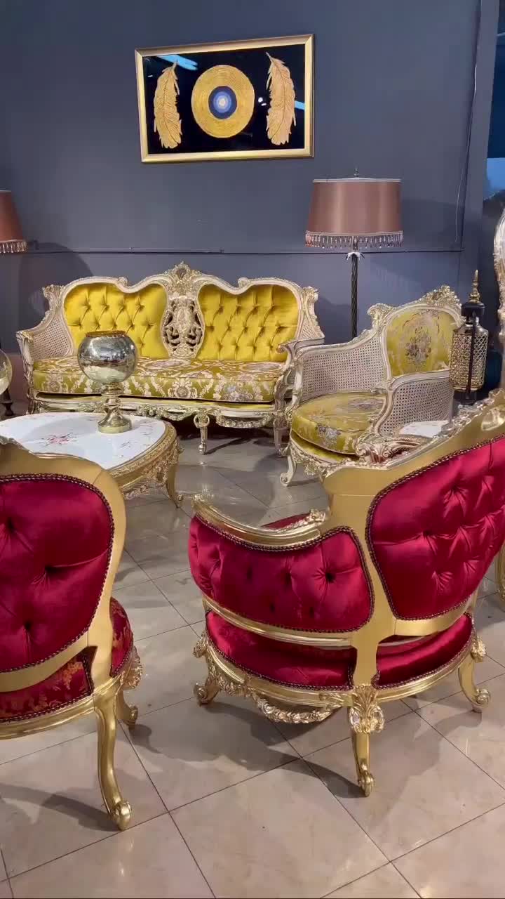 مبل پالرمو مدل خرچنگی سلطنتی جدید منبت ظریف|مبلمان خانگی و میز عسلی|تهران, یافت‌آباد|دیوار