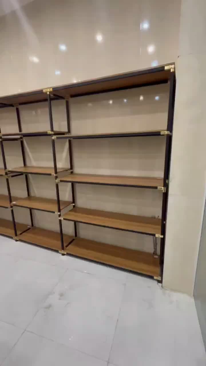 فروش قفسه چوب و فلز نو|کتابخانه، شلف، قفسه‌های دیواری|شاهرود, |دیوار