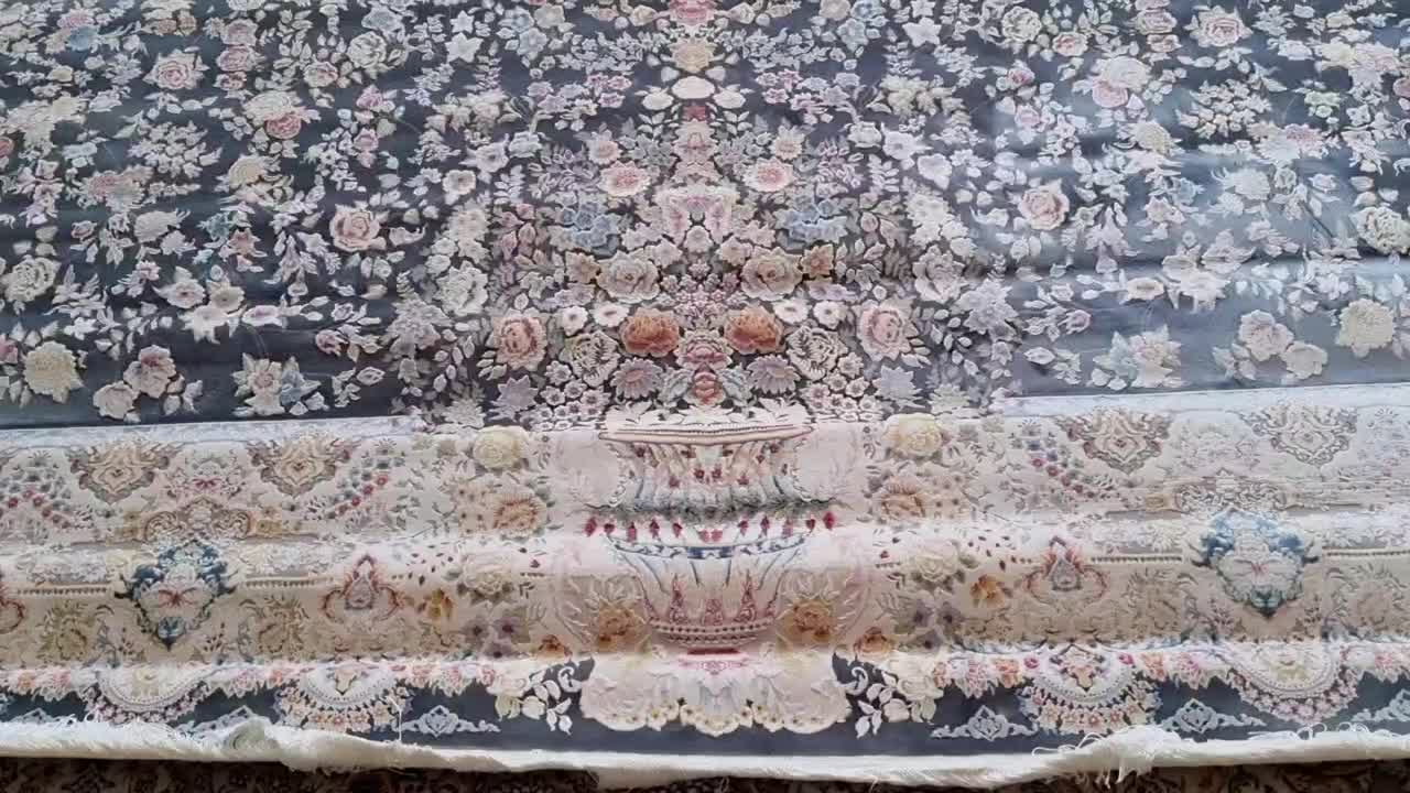 یک جفت فرش ۱۲ متری|فرش|کرمانشاه, |دیوار