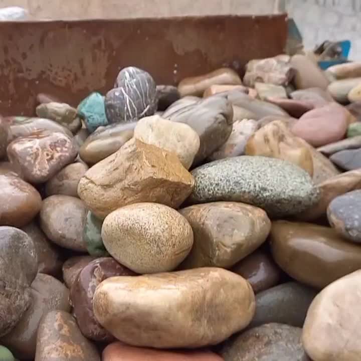 سنگ رودخانه در اصفهان قلوه سنگ و سنگ صیقلی گرد|مصالح و تجهیزات ساختمان|اصفهان, محمودآباد|دیوار