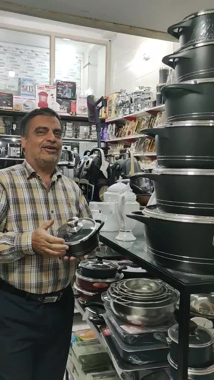 سرویس قابلمه و ماهیتابه MGS|ظروف پخت‌وپز|اردکان, |دیوار