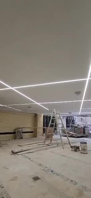 مونتاژ و اجرای لاینر نورخطی|لامپ و چراغ|ری, بازار آهن|دیوار