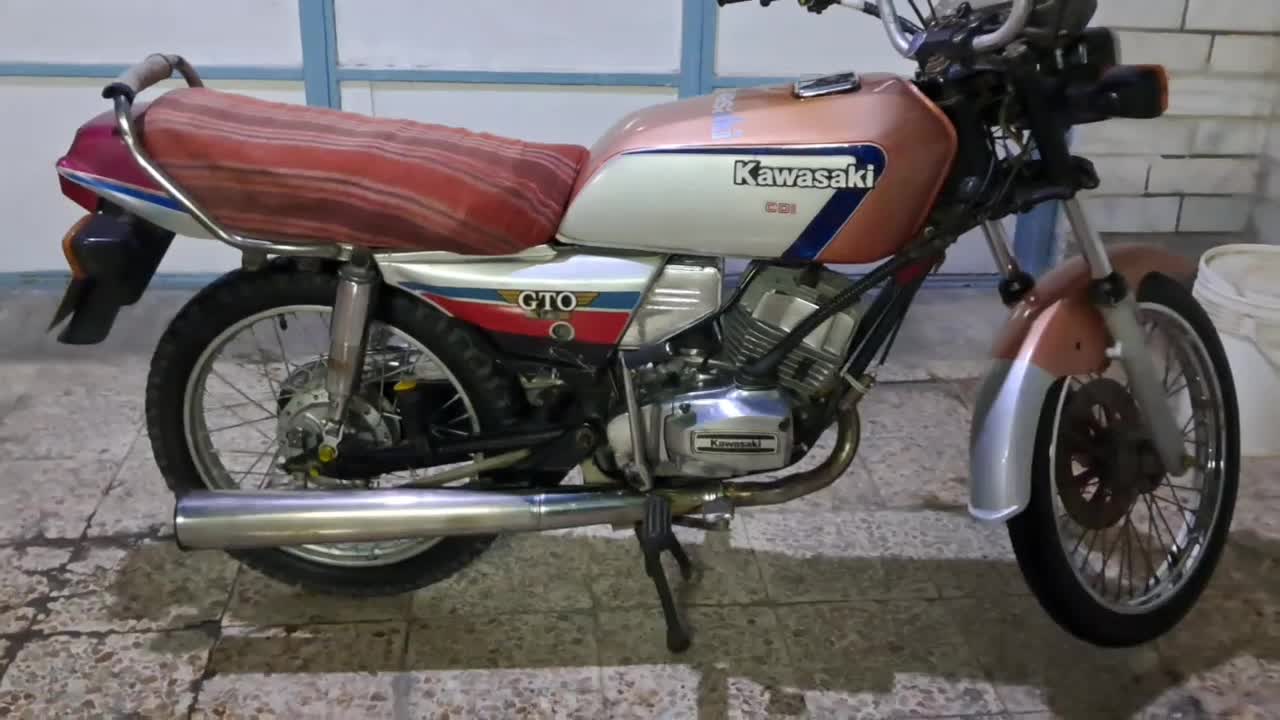 کاوازکی GTO  125|موتورسیکلت|اهواز, زرگان|دیوار