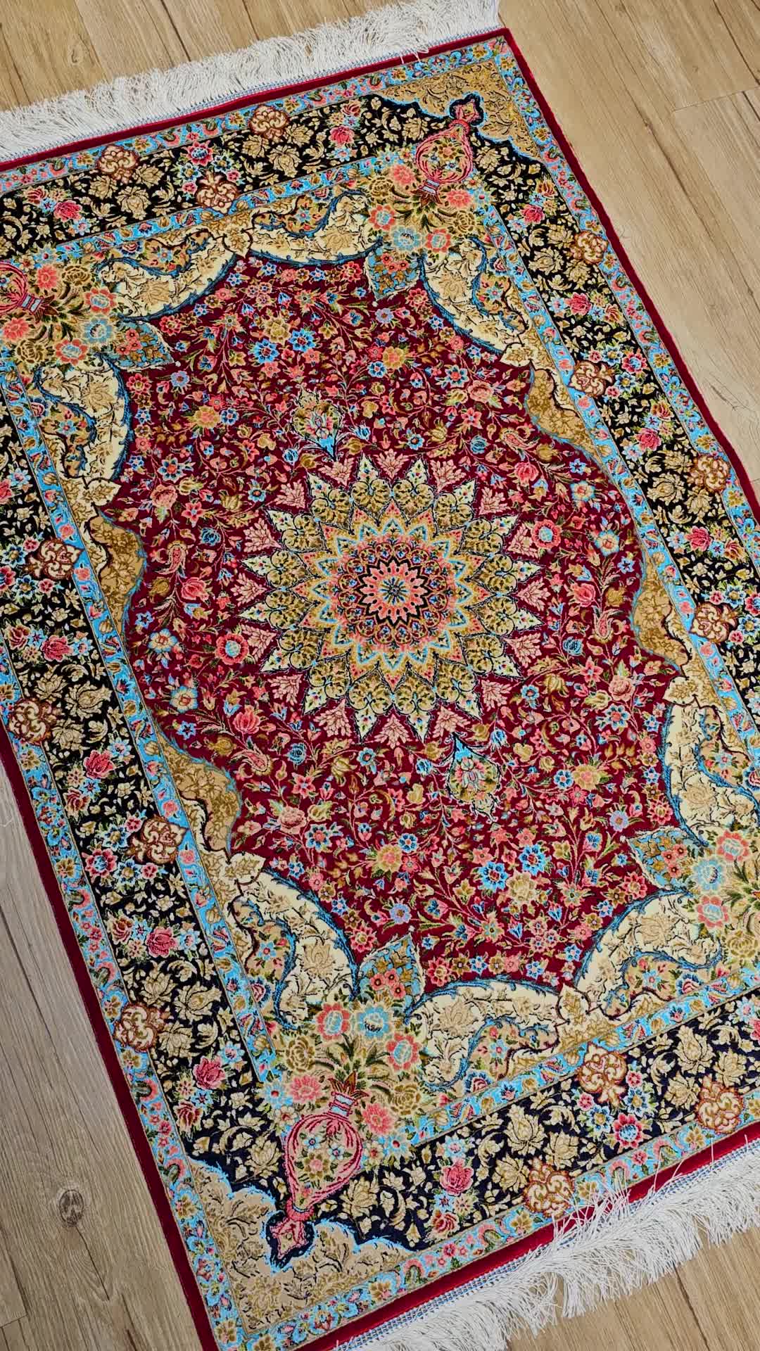 ابریشم زیبایی ماندگار کد۷۰۱۴|فرش|گرگان, |دیوار