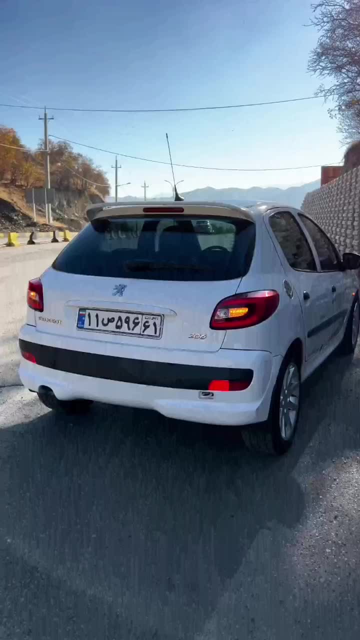 ۲۰۶ تیپ ۵ مدل۹۰ فرانسه|خودرو سواری و وانت|سنندج, |دیوار