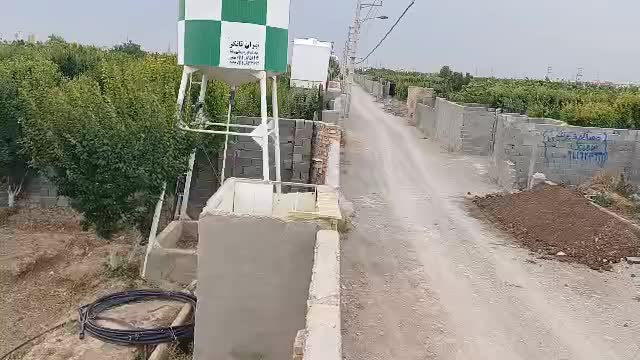 فروش باغچه خوش نقشه و چهار دیواری در رباط کریم|فروش زمین و ملک کلنگی|رباط‌کریم, رباط‌کریم|دیوار