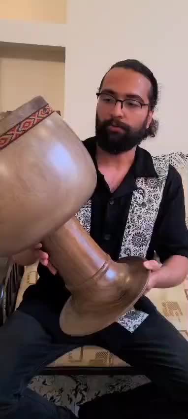 تنبک  شیرانی ویژه با ضمانت و مستقیم از کارگاه|سازهای سنتی|تهران, آبشار|دیوار