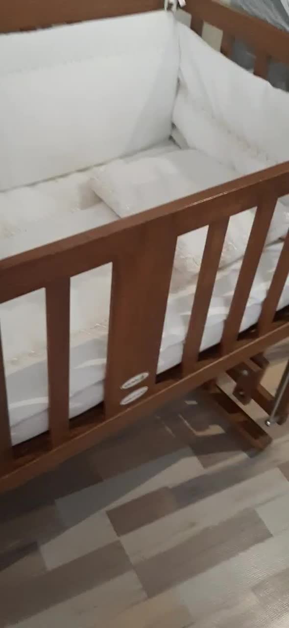 تخت کودک کنار مادر ترکیه ای مدل aiby baby|تخت و صندلی بچه|تهران, اختیاریه|دیوار