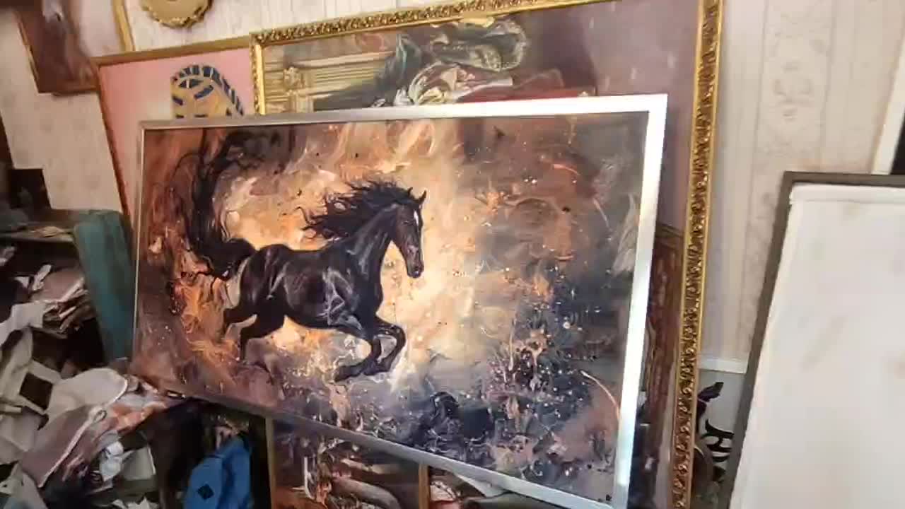 تابلوهای جدید در ابعاد ۱۴۹ در ۸۸|تابلو، نقاشی، عکس|تهران, فردوسی|دیوار