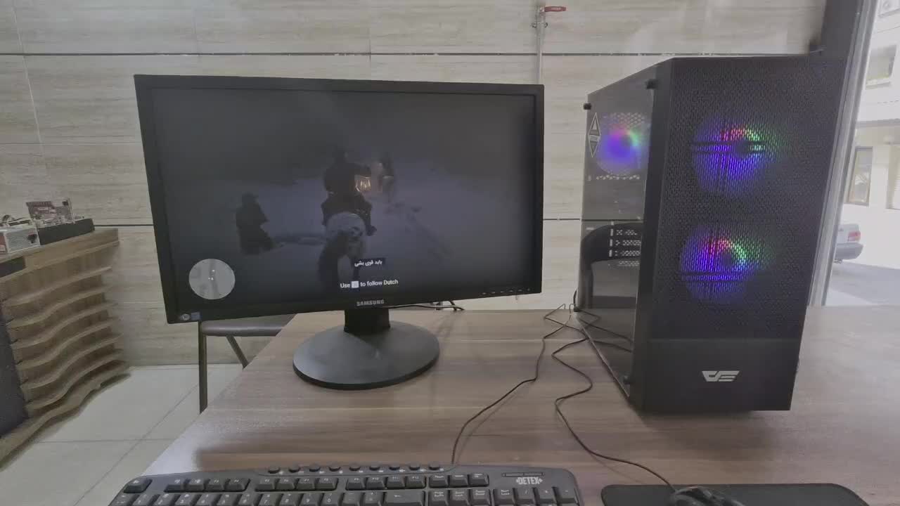 کیسCORE i7بسیارقوی 8هسته ای گیمینگ بارم16وگرافیک16|رایانه رومیزی|کرج, مهرویلا شمالی|دیوار