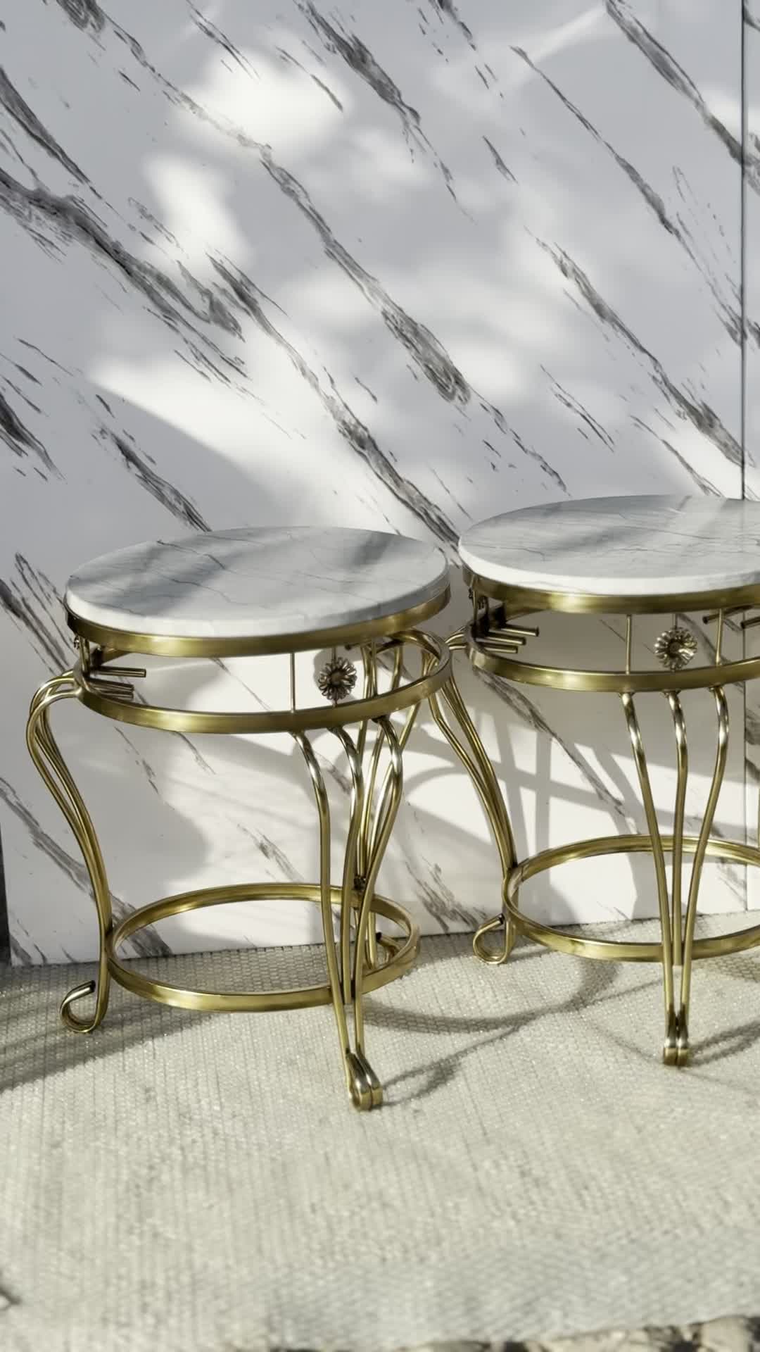 میز جلو مبلی و عسلی فلزی فرفورژه گرد آبکاری فورتیک|مبلمان خانگی و میز عسلی|آفتاب, |دیوار