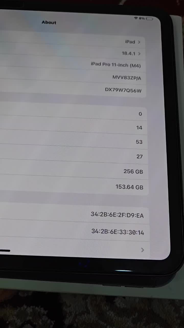 IPAD PRO 2024 (11 INCH)|تبلت|تهران, خاک سفید|دیوار