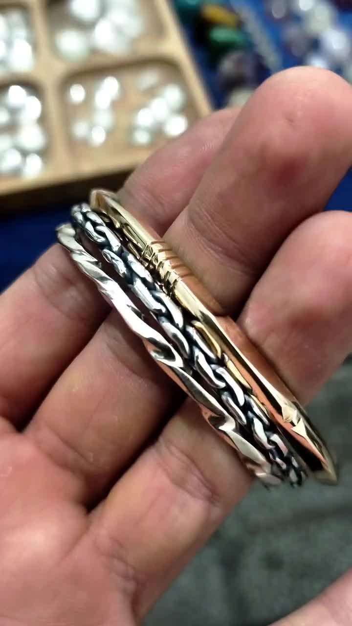 بنگل های دست‌ساز نقره و برنج|جواهرات|محمودآباد, |دیوار