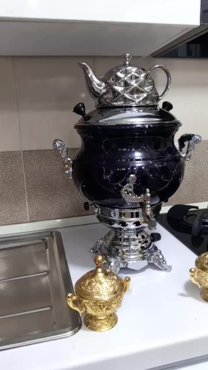 سماور گازی 12بدون آتشخانه نو جدید|سماور، چایساز، قهوهساز|بانه, |دیوار