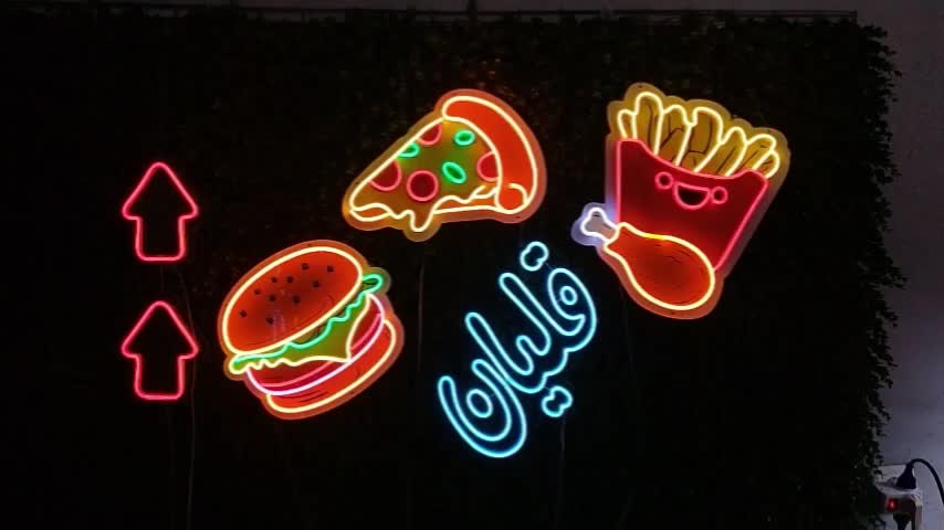 تابلو تبلیغاتی چشمک زن ال ای دی نعون نیون نئون led|فروشگاه و مغازه|تهران, شهرک ولیعصر جنوبی|دیوار