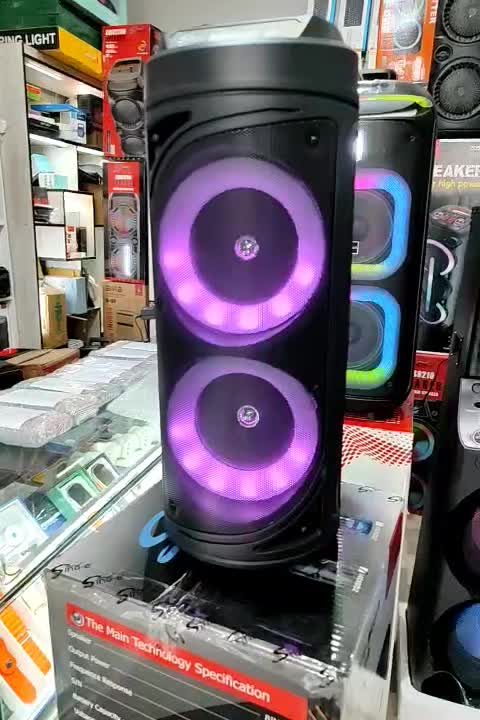 اسپیکر ۵۰ سانتی با میکروفون و کنترل|پخش‌کننده همراه|قزوین, |دیوار