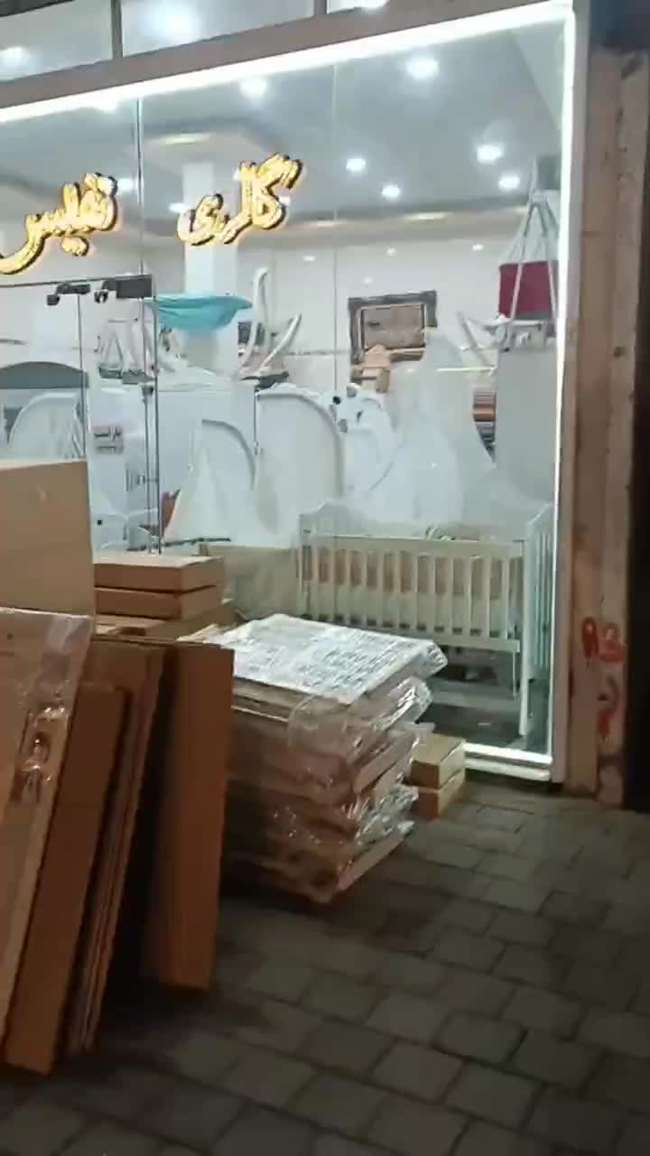 گهواره سنتی نوازد مدل jlتخت کنار مادر مدل jl|تخت و صندلی بچه|تبریز, |دیوار