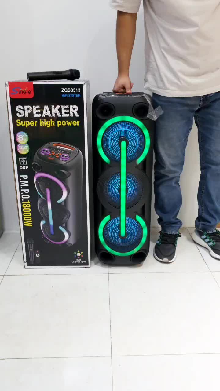 اسپیکر بلوتوثی ۱۱۰ سانتی ZQS باکیفیت|پخش‌کننده همراه|شهریار, شهریار|دیوار