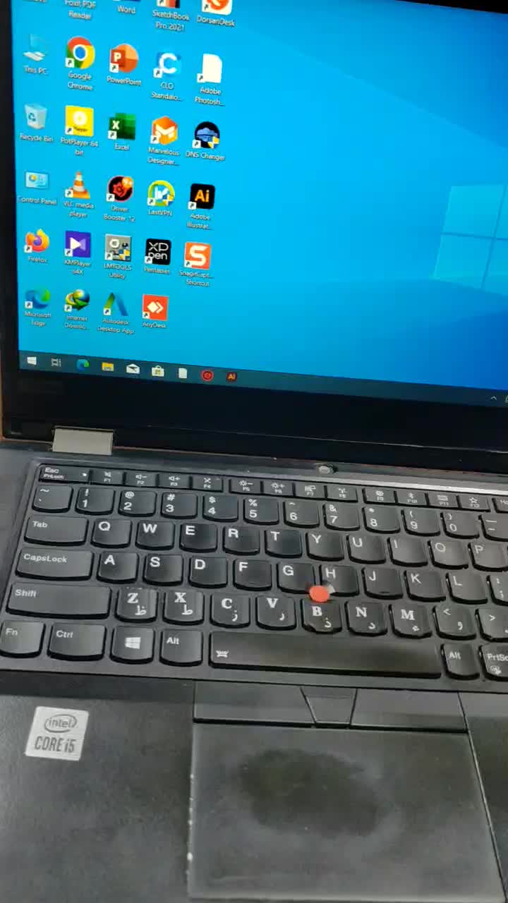 لپ تاپ لنوو صفحه لمسی و قلم|رایانه همراه|آبادان, |دیوار