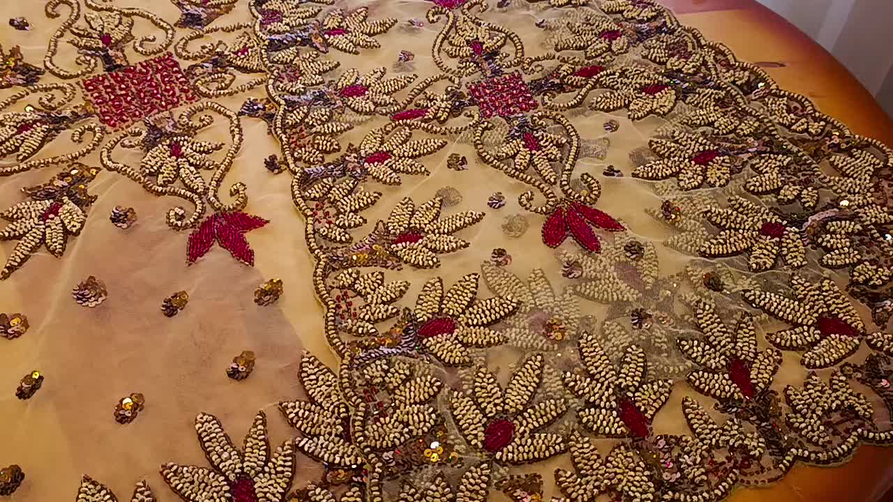 رومیزی پرکار دست دوز - ۴ تکه|پرده، رانر، رومیزی|ارومیه, |دیوار