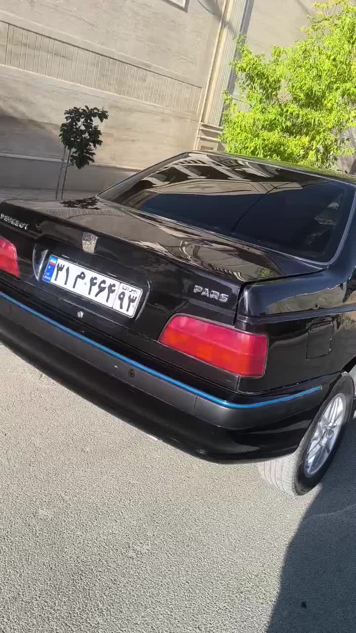 پژوپارس تیوفایو مشکی|خودرو سواری و وانت|کوار, |دیوار