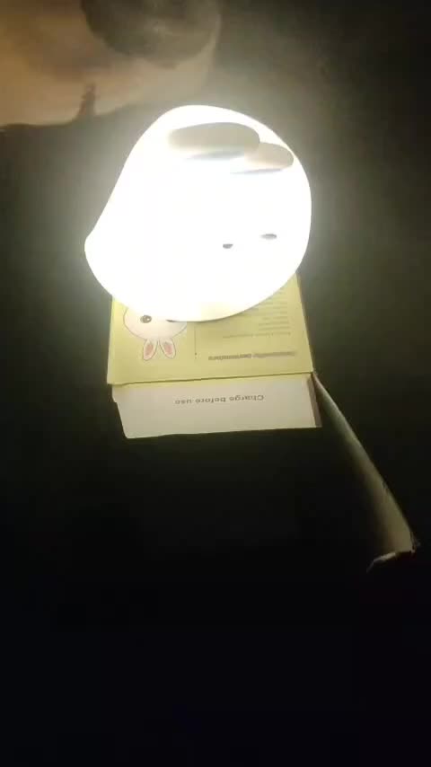 چراغ خواب سیلیکونی خرگوشی (ارسال رایگان)|چراغ خواب و آباژور|قم, دروازه ری|دیوار