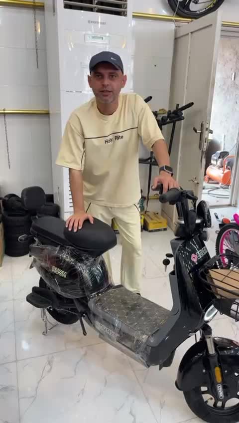 موتور پاکشتی برقی کواکس مدل راش دزدگیر و سبد|موتورسیکلت|تهران, صادقیه|دیوار